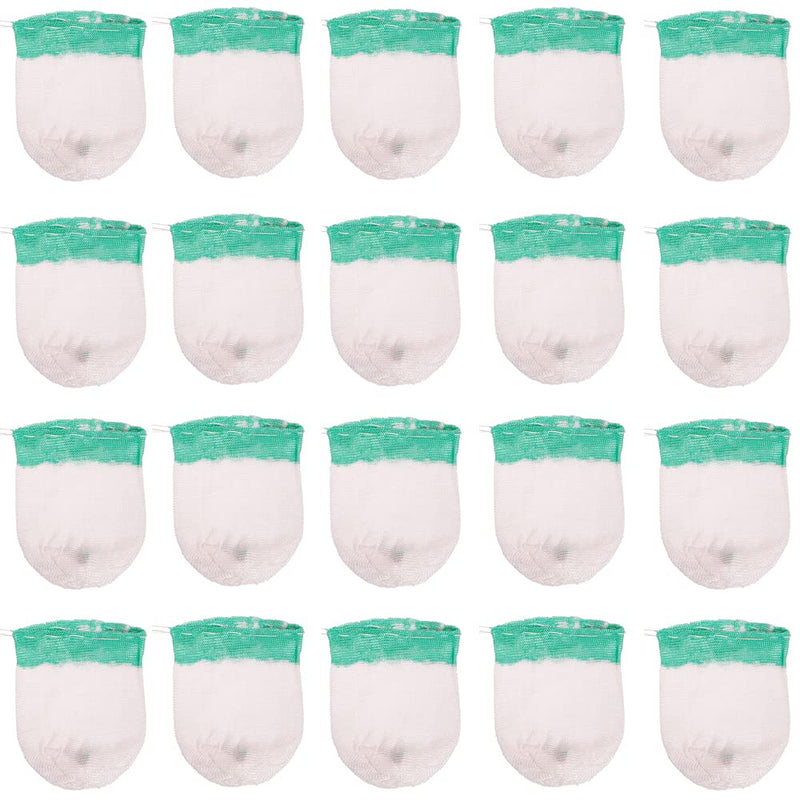 20pcs Propane Lantern Mantles for Gas Lantern Propane Light Mantle for Outdoor Camping Lantern Natural (20 Pcs)