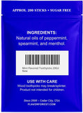 Mint Flavored Toothpicks 200ct