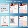True Wireless Earbuds M10, Bluetooth 5.1 Headphones with Touch Control, Built-In Mic, Immersive HD Sound, Auto Pairing, IPX5 Waterproof, Long