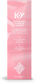 K-Y Jelly Water Based Lube For Sex, Anal Lube, Non-Greasy Water Based Personal Lubricant, pH Friendly Sex Lube Can Be Used With Sex Toys For Women