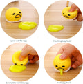 Vomiting Egg Slime Toy - Funny Prank Squeeze Stress Ball Puking Yolk, Novelty Fidget Relief Toy Gag Gift for Kids Adults, Christmas Stocking