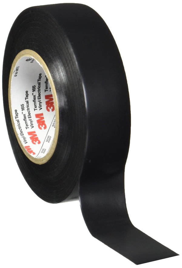 InstallBay - 3M Vinyl Electrical Tape - .75 Inch x 60 Feet (3M165) Standard
