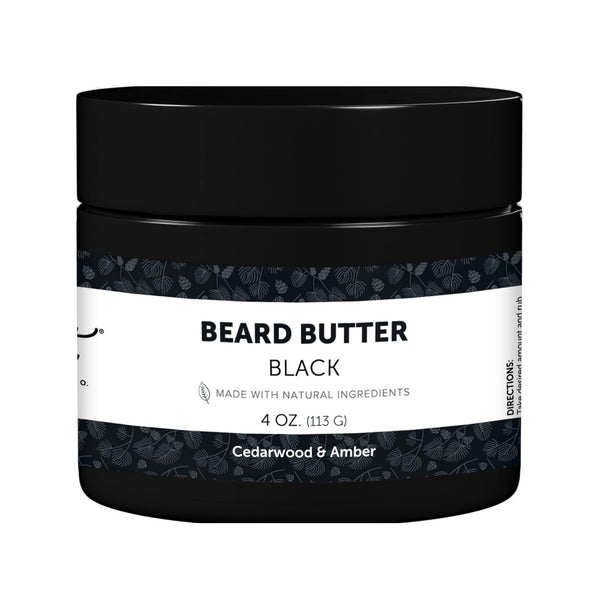 Detroit Grooming Co. Beard Butter for Men | Softens, Thickens & Hydrates with Safflower Oil & Shea Butter | Black Scent, 2oz