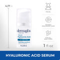 Dermaglos Hyaluronic Acid Serum for Face with Pro Vitamin B5 and Glycerin, Hydrates, Firms, Tones, and Reduces Expression Lines, Suitable for