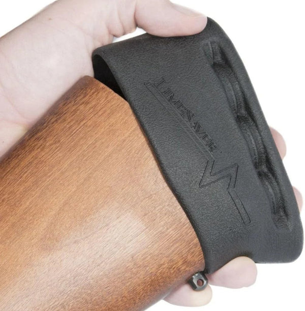 LimbSaver Airtech Slip-On Recoil Pad, Small-Large Sizes, 0.5"-1" LOP, No-Slip Surface, No Stock Modification, Reduces Recoil for Maximum Control