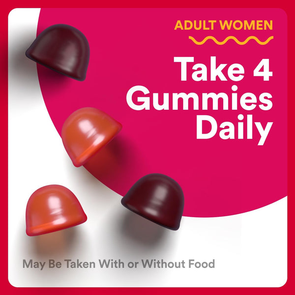 Smartypants Organic Women'S Multivitamin Gummies: Biotin, Probiotics, Methylfolate, Omega 3 (ALA), Vitamin D3, C, Vitamin B12, B6, A, K & Zinc,