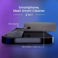 EVEO Screen Cleaner Spray and Wipe - 2-In-1 Car Screen Cleaner & Iphone Cleaner Touchscreen Mist Cleaner for Laptop, Computer, Macbook, Ipad and