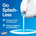 Clorox Splash-Less Bleach, Regular, 2 Pack of 55 Fl Oz Each/ 110 Ounces Total