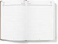 Wykeham'S Executive 2025-26 Daily Journal Planner – Customization Available – Mid-Year Academic Diary (Brown, 8.5"×5.5")