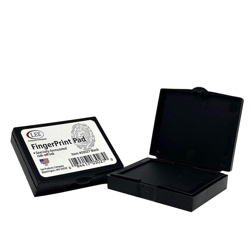 Lee Inkless FingerPrint Pad (S03027) 1 Black