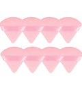 8 Pieces Triangle Powder Puff Face Soft Triangle Makeup Puff Velour Cosmetic Foundation Blender Sponge Beauty Makeup Tools