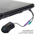 UCEC PS/2 to USB Adapter Converter for PS2 Keyboard Mouse