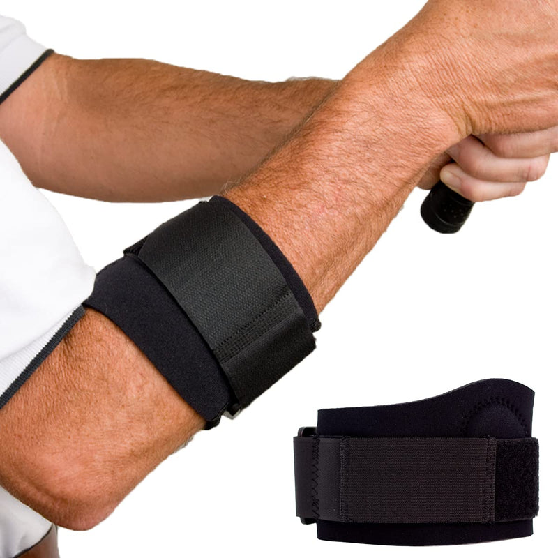 Cho-Pat GolferÃ¢ÂÂS Elbow Support Strap, Designed in Cooperation W/ the Mayo Clinic, Adjustable Compression Forearm Support for GolferÃ¢ÂÂS Elbow
