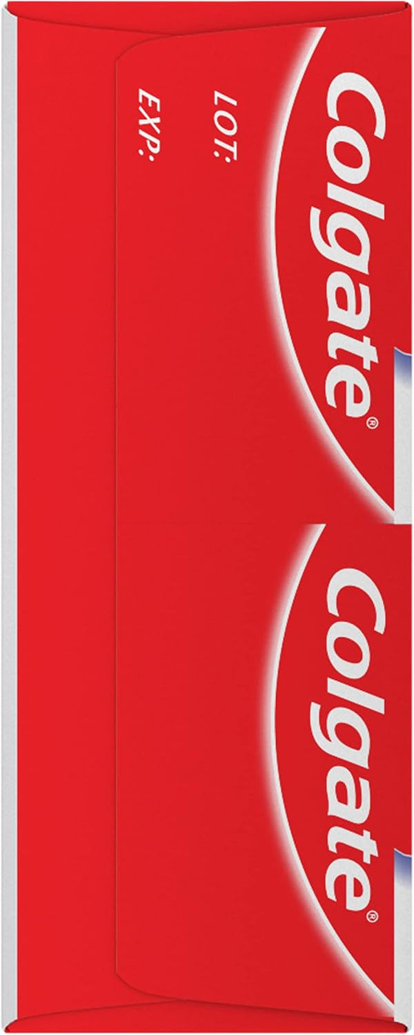 Colgate Baking Soda & Peroxide Toothpaste - Whitens Teeth, Fights Cavities & Removes Stains, Brisk Mint, 6 Ounce (Pack of 2) Mint 6 Ounce (Pack of 2)
