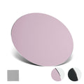 Metal Mouse Pad,Aluminum Mouse Pad,Hard Silver Metal Aluminum Mouse Pad,Office and Gaming Metal Aluminum Mouse Pad,20 * 20Cm,Rose Gold