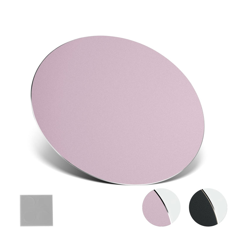 Metal Mouse Pad,Aluminum Mouse Pad,Hard Silver Metal Aluminum Mouse Pad,Office and Gaming Metal Aluminum Mouse Pad,20 * 20Cm,Rose Gold