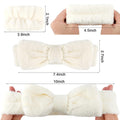 WHAVEL 6PCS Spa Headband and Wristband Set, Face Wash Headband Makeup Skincare Headband Wrist Bands for Washing Face