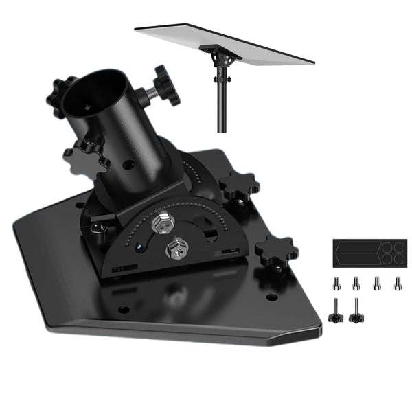 Starlink Gen 3 Mount Kit- Pipe Adapter, Stainless Steel Pole Mount, Angle-Adjustable Starlink Mouting Kit for Gen 3 Roof Mounted Accessories (Fits