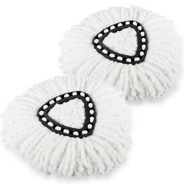 4 Pack Spin Mop Refill Replacement Head Compatible with Ocedar Easywring Spinning Mop - Microfiber Mop Replace Heads