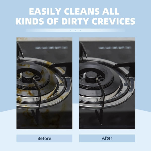 Hard Bristle Crevice Cleaning Brush-Thin Gap Scrub Brush, Small Cleaning Brush, Grout Brush, Kitchen Brush, Cleaning Tools for Toilet, Bathroom,