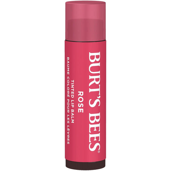Burt's Bees Lip Tint Balm with Long Lasting 2 in 1 Duo Tinted Balm Formula, Color Infused with Deeply Hydrating Shea Butter for a Natural Looking