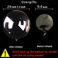 Bobo Balloons 25 Packs, 24 Inch Helium Style Transparent Bubble Bobo Balloons for LED Light Up Balloon, Gifts for Christmas,Wedding,Birthday Party