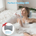 Upgraded Bath Pillows for Tub, Slip Resistant Waterproof Bath Pillows for Tub Neck and Back Support with 2 Strong Suction Cups, Relaxing Spa