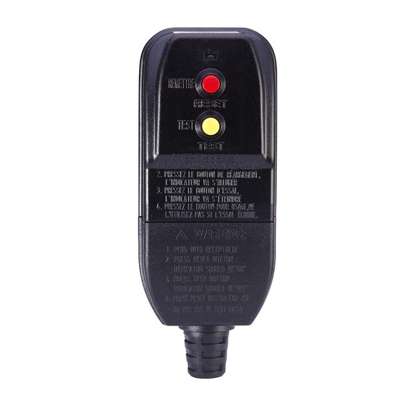 Replacement GFCI Plug 15Amp 3 Prong 120V | for Pressure Washer Pool Pump etc., Circuit Breaker, Outdoor Waterproof, Auto-reset