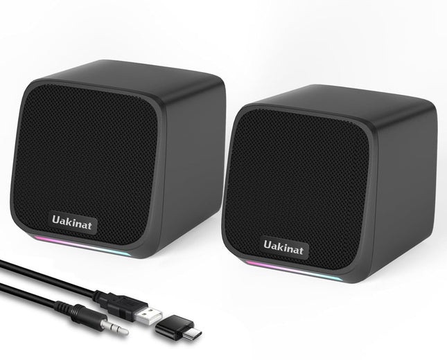 Computer Speakers,Computer Speakers for Desktop Pc,Desktop Speakers,Small Comput