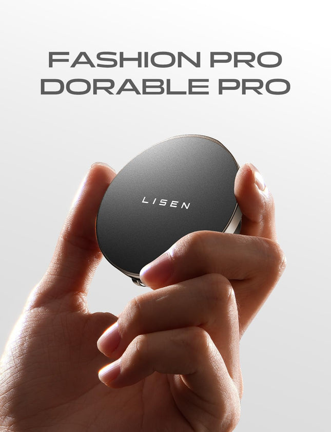 LISEN for Magsafe Car Mount Charger, 15W Fast Charging Magnetic Wireless Car Charger [Mini & Metal], 2025 Ultra Magnetic