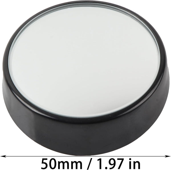 KEWAYO 2 Pack Automotive Blind Spot Mirrors, Small round Convex Adjustable 360Â°Rotate Wide Angle Car Rear View Mirror for All Universal Vehicles