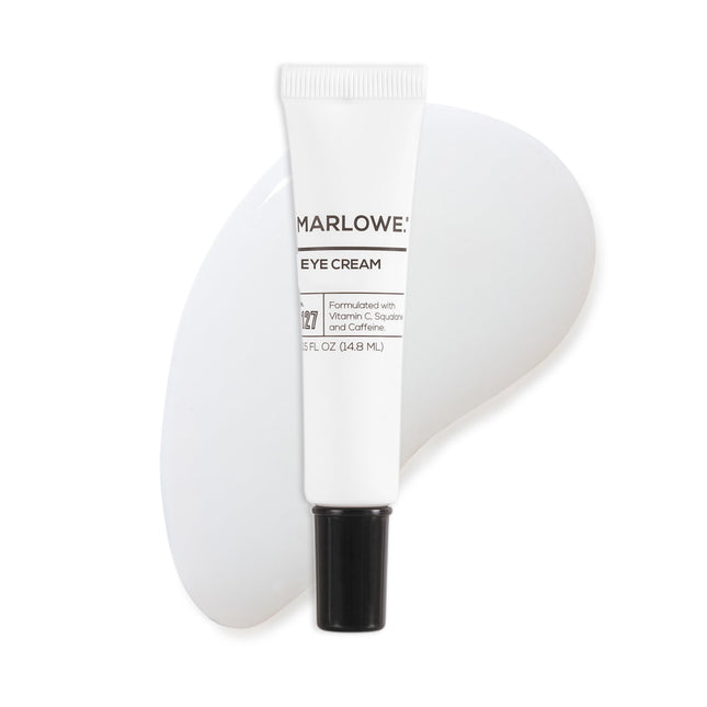 No. 127 Mens Eye Cream with Vitamin C, Caffeine and Moisturizing Squalane for Pu