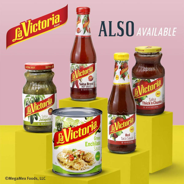 La Victoria Red Enchilada Sauce Traditional, Mild, 28 oz 28 Fl Oz (Pack of 1)