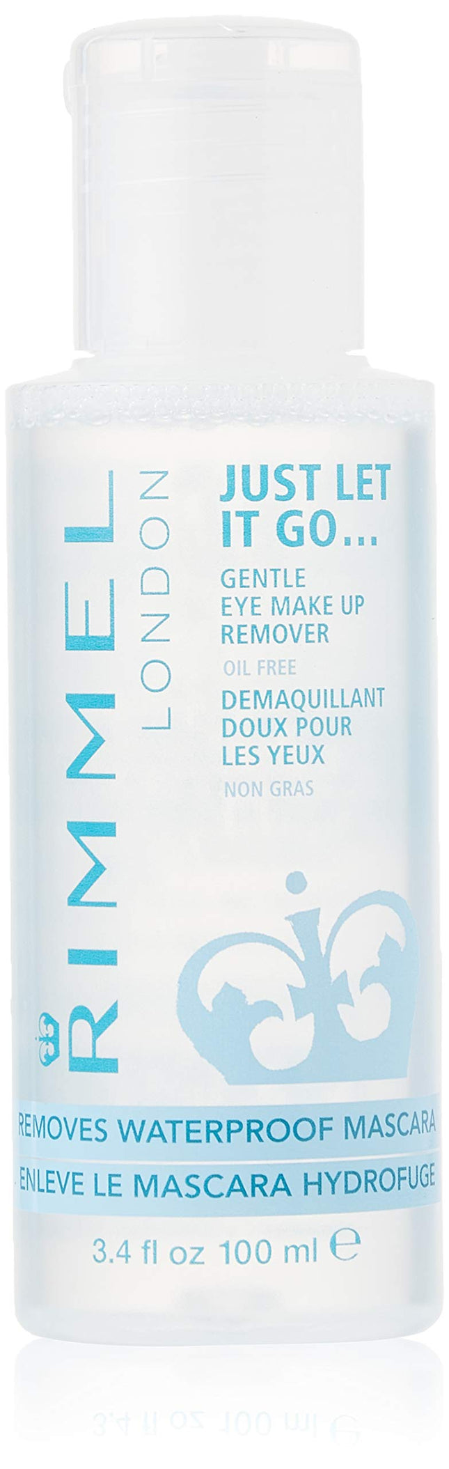 Rimmel Just Let It Go Eye Make up Remover, 3.4 Fl Oz , 2 Count (Pack of 1)