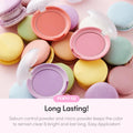 ETUDE Lovely Cookie Blusher - Peach Choux Wafers 4G | Glowing & Natural Powder Blush with Long-Lasting Sebum Control | Easy Application | Korean