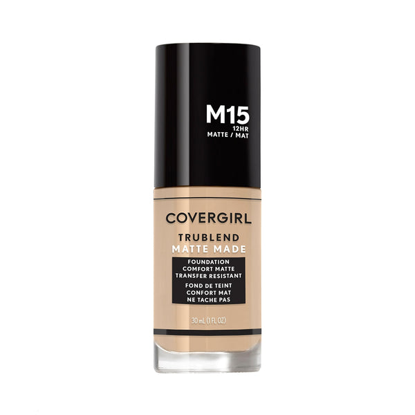 COVERGIRL Trublend Matte Made Liquid Foundation, Buff Beige, 1 Fl Oz (Pack of 1)