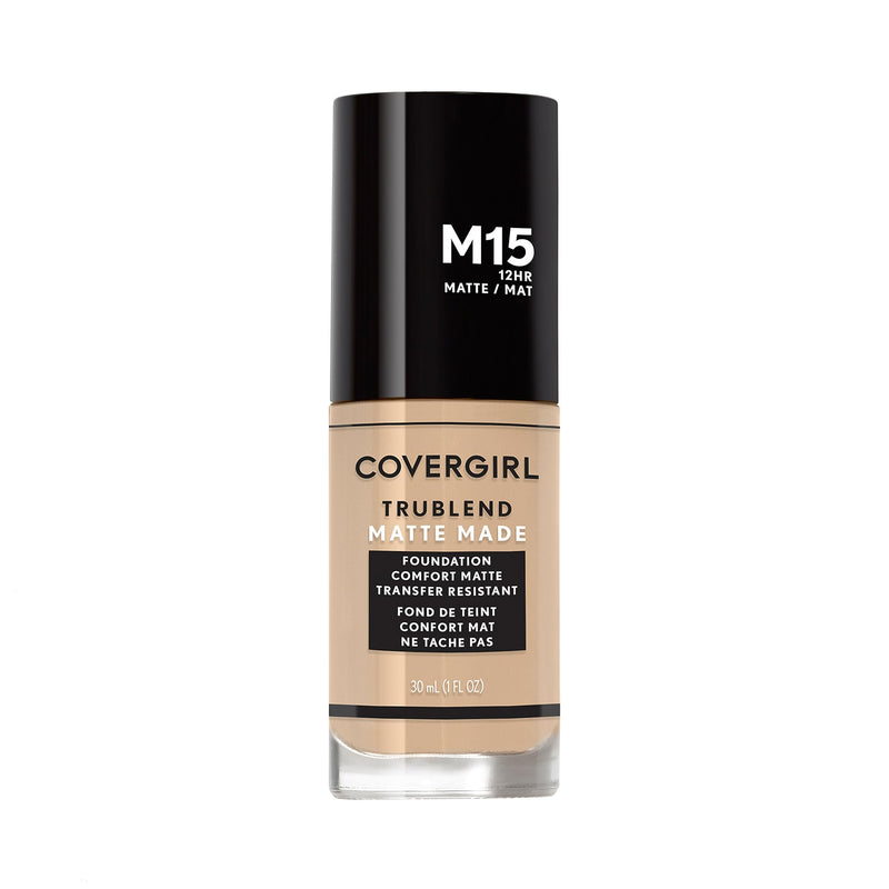 COVERGIRL Trublend Matte Made Liquid Foundation, Buff Beige, 1 Fl Oz (Pack of 1)