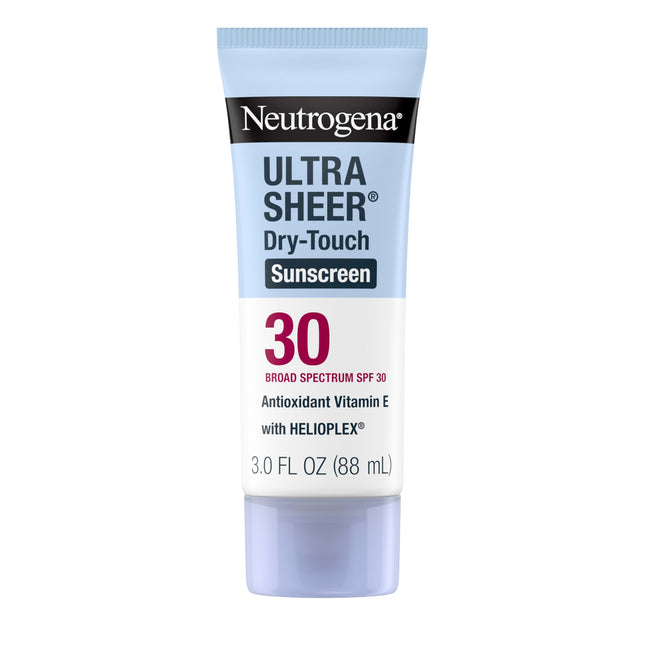 Neutrogena Ultra Sheer Dry-Touch Sunscreen for Face & Body, SPF 30 Broad Spectru