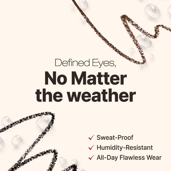 CLIO Extreme Gelpresso Pencil Eyeliner, Gel Smooth Waterproof Formula, One Swipe High Pigment Color, Smudge Resistant Long Wear, Creamy Glide,