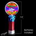 Artcreativity Light up Magic Ball Toy Wand for Kids - Spinning Lights & Colors - Fun Gift, Easter Basket Stuffers for Toddler, Party