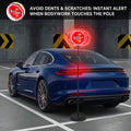 PARKEZ Flashing LED Light Parking Stop Sign For Garage