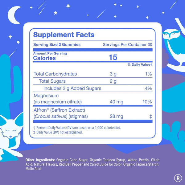 First Day Teens’ Nighttime Reset Calming Magnesium Gummies – Sleep Aid Supports Peaceful Rest, Balanced Mood & Energy – Supplement with Magnesium