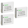 Kastar 3-Pack NB-6L Battery Replacement for Digital Camera for Kids Boys and Girls 36MP Children's Camera with 32GB SD Card, Full HD 1080P