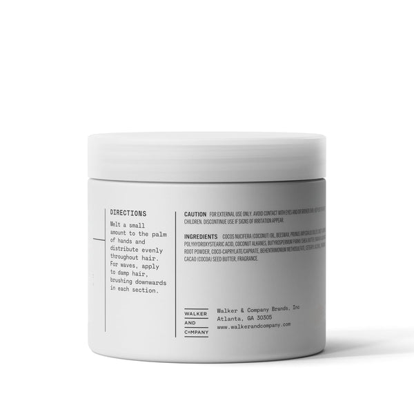 Bevel Beard Balm & Hair Pomade for Waves with Coconut Oil and Shea Butter, Locks in Moisture to Help Reduce Frizz and Breakage, Beard Care for