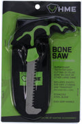 HME Hunting Compact Fixed Stainless Steel Bone Saw with Scabbard