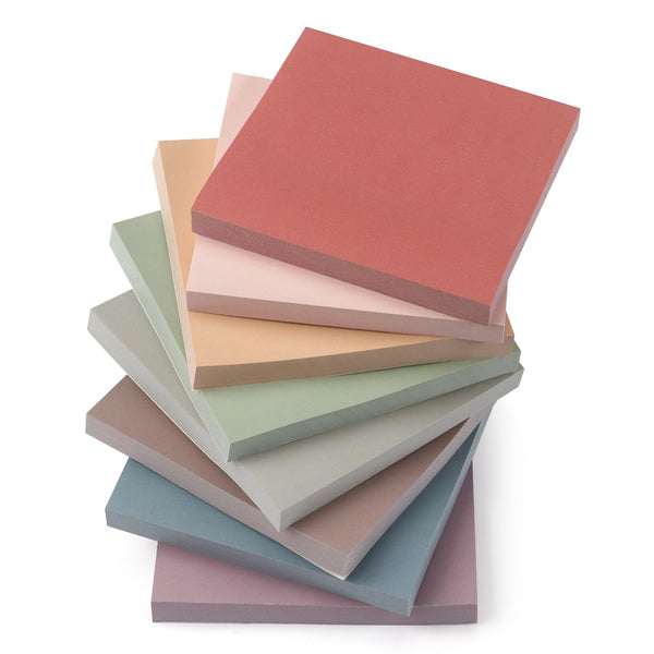 OSBOO Sticky Notes 3x3 Inch 8 Pack Vintage Colors, 80 Sheets/Pad