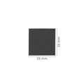 Thermal Grizzly Carbonaut (25x25x0,2mm) - for RTX 2080 Ti - Carbon Thermal Pad for Maximum Thermal Conductivity - Reusable and Adaptable Surface