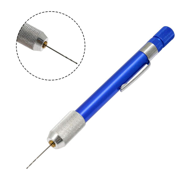 Bonsicoky 21Pcs Metric Mini Micro Drill Bit Set | HSS Twist Drill Bits, Mini Pin Vise & Plastic Case, Precision Drilling Hand Tools, For Wood