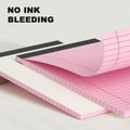 AILZFEI 6pcs Small Note Pad 5x8 College Ruled Pink Legal Pads Paper Notepads 6 Pack Study Back Writing Pads 5 x 8 Legal Pads Perforated Narrow