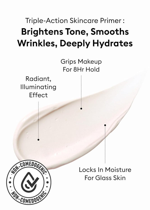 MISSHA M BB Boomer Primer for Face I Creamy-Soft, Illuminating Makeup Primer for Dewy Finish, Hydrating Radiant Cream, Moisturizing Makeup Base,